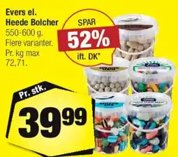 Calle Evers / Heede Bolcher tilbud