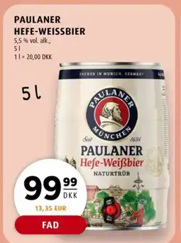 Scandinavian Park Paulaner Hefe-weissbier tilbud