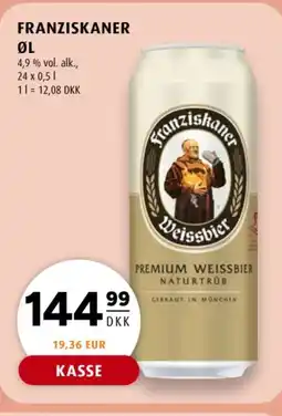 Scandinavian Park Franziskaner Øl tilbud