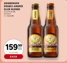 Scandinavian Park Grimbergen double ambrée eller blonde tilbud