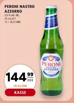 Scandinavian Park Peroni Nastro azzurro tilbud