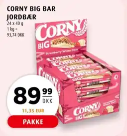 Scandinavian Park Corny Big bar jordbær tilbud