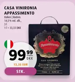 Scandinavian Park Casa Vinironia appassimento tilbud