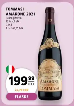 Scandinavian Park Tommasi Amarone 2021 tilbud