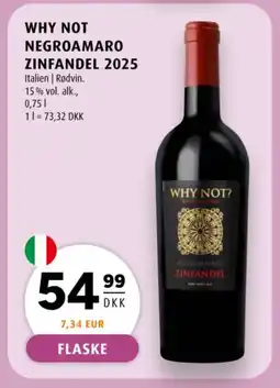 Scandinavian Park Why Not Negroamaro zinfandel 2025 tilbud
