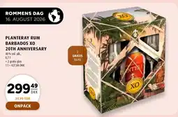 Scandinavian Park Planteray Rum Barbados XO 20th anniversary tilbud