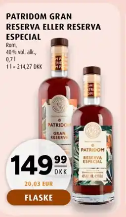 Scandinavian Park Patridom Gran Reserva eller reserva especial tilbud