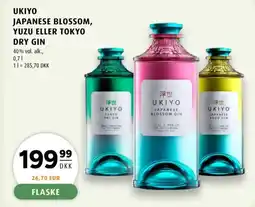 Scandinavian Park Ukiyo Japanese blossom, Yuzu eller tokyo dry gin tilbud