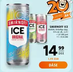 Scandinavian Park Smirnoff ice tilbud