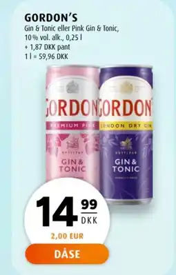Scandinavian Park GORDON'S tilbud