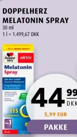 Scandinavian Park Doppelherz melatonin spray tilbud
