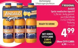 Citti Andalö Spritz nordischer Aperitif tilbud