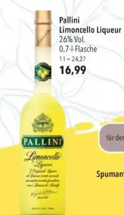 Citti Pallini Limoncello Liqueur tilbud