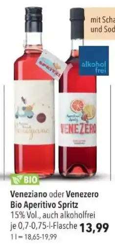 Citti Veneziano oder Venezero Bio Aperitivo Spritz tilbud