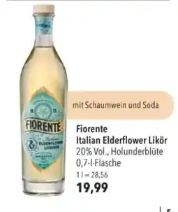 Citti Fiorente Italian Elderflower Likör tilbud