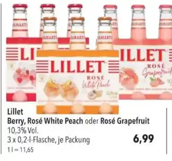 Citti Lillet Berry, Rosé White Peach oder Rosé Grapefruit tilbud