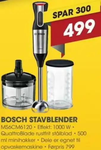 Bosch Stavblender MS6CM6120