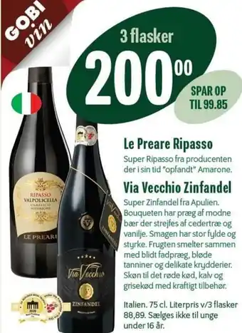 Min Købmand Le Preare Ripasso tilbud