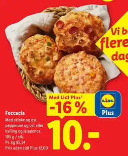 Lidl Foccacia tilbud