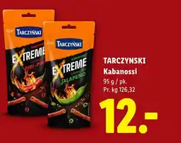 Lidl Tarczyński Kabanossi tilbud