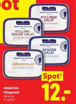 Lidl Graasten Pålægssalat tilbud