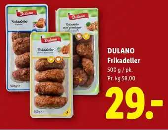 Lidl Dulano Frikadeller tilbud