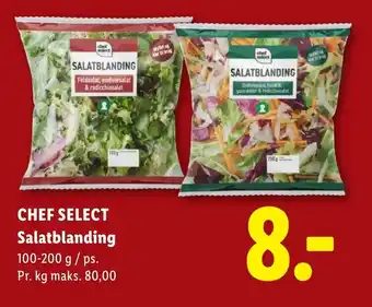 Lidl Chef select Salatblanding tilbud