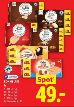 Lidl Bon gelati Is tilbud