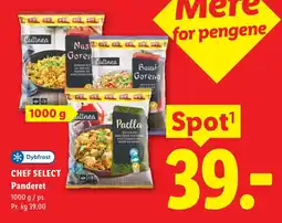 Lidl Chef select Panderet tilbud