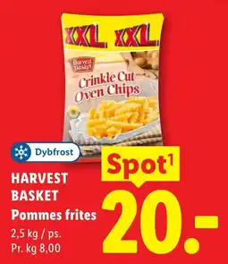 Lidl Harvest Basket Pommes frites tilbud