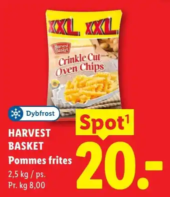 Lidl Harvest Basket Pommes frites tilbud