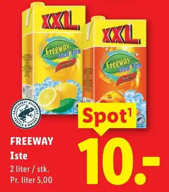 Lidl Freeway Iste tilbud