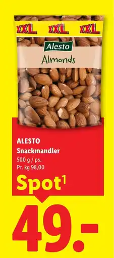 Lidl Alesto Snackmandler tilbud