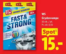 Lidl W5 Grydesvampe tilbud