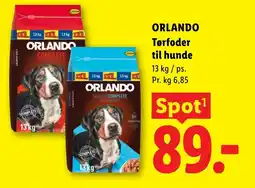 Lidl Orlando Tørfoder til hunde tilbud