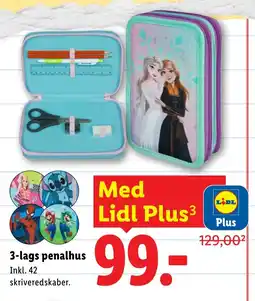 Lidl 3-lags penalhus tilbud
