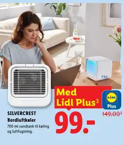 Lidl Silvercrest Bordluftkøler tilbud