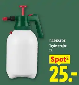 Lidl Parkside Tryksprøjte tilbud