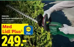 Lidl Parkside Batteridreven hækkeklipper 20 V tilbud