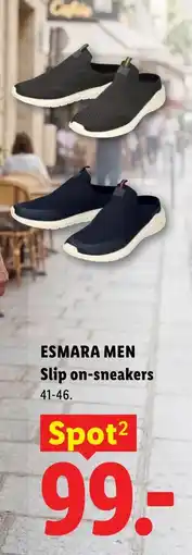 Lidl Esmara men Slip on-sneakers tilbud