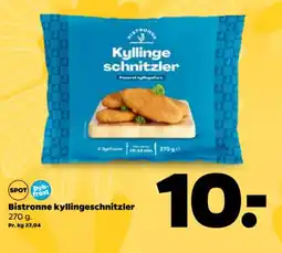 Netto Bistronne kyllingeschnitzler tilbud