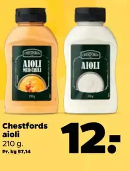 Netto Chestfords aioli tilbud