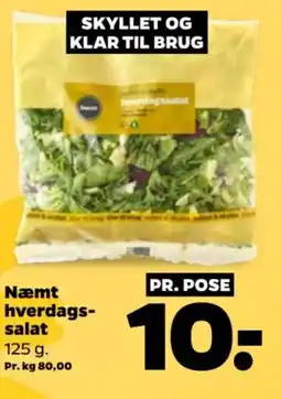 Netto Næmt hverdags- salat tilbud