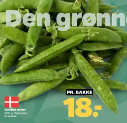 Netto Danske ærter tilbud