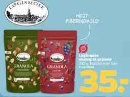 Netto Løgismose økologisk granola tilbud