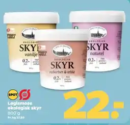 Netto Løgismose økologisk skyr tilbud