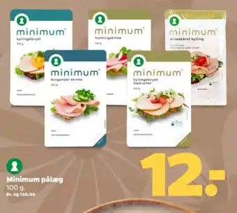 Netto Minimum pålæg tilbud