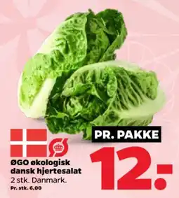 Netto ØGO økologisk dansk hjertesalat tilbud