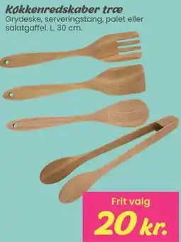 Hi five Køkkenredskaber træ tilbud