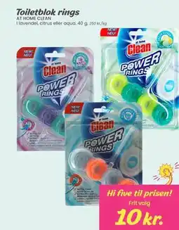 Hi five Toiletblok rings tilbud